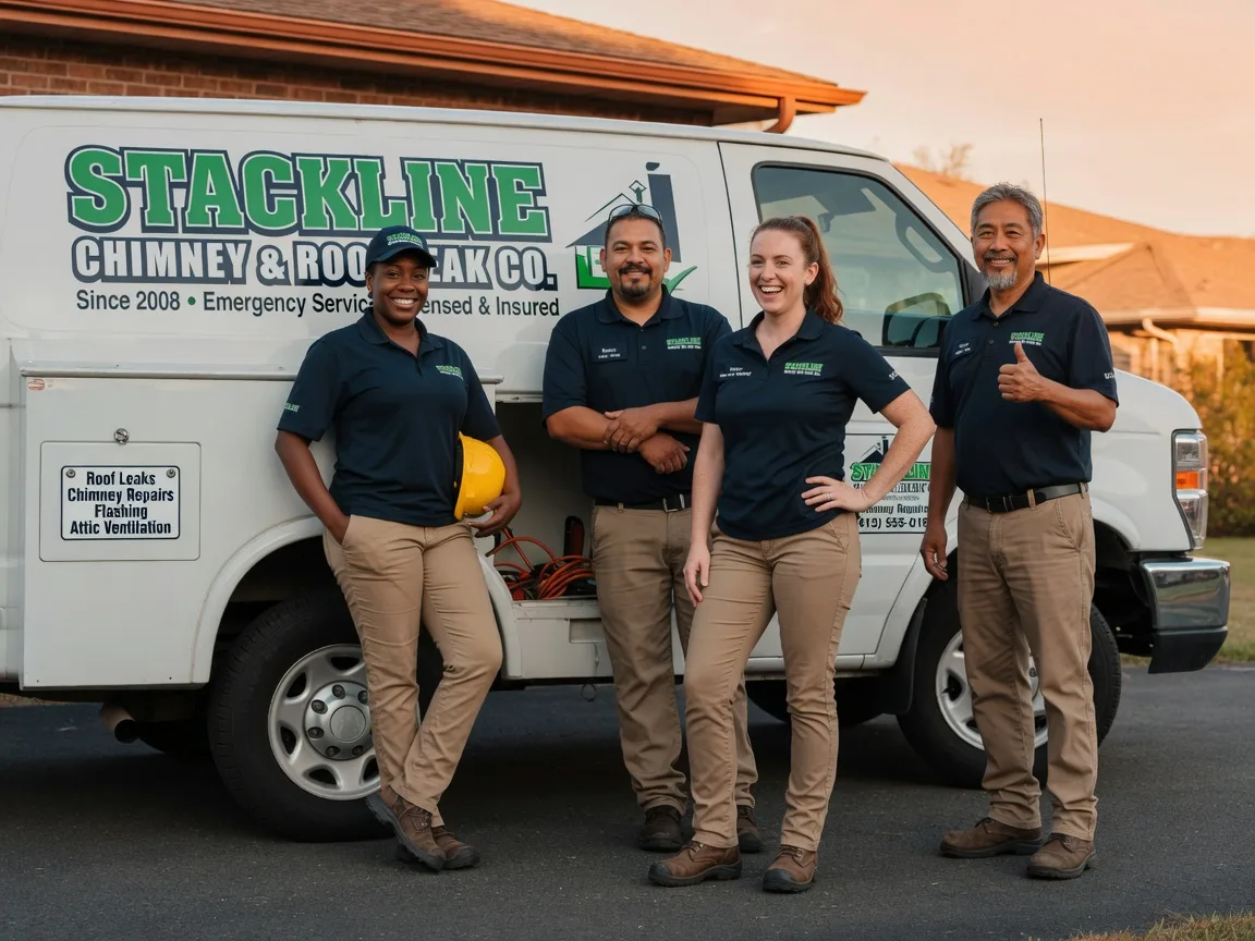 Chimney flashing repair company in Exchange, WV